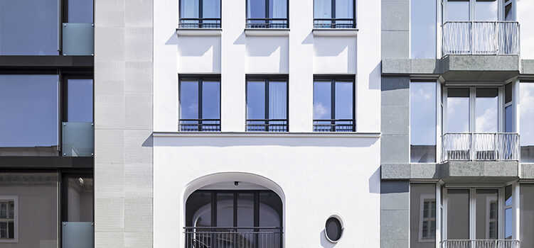 Berlin Wohnhäuser Kronprinzengärten Oberwallstraße