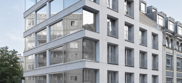 Bürogebäude in Sichtbeton